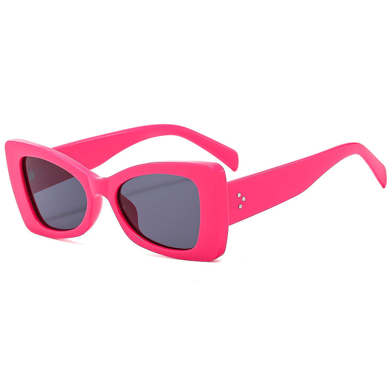 Dame Cat-Eye solbriller i elegant design Luvikno