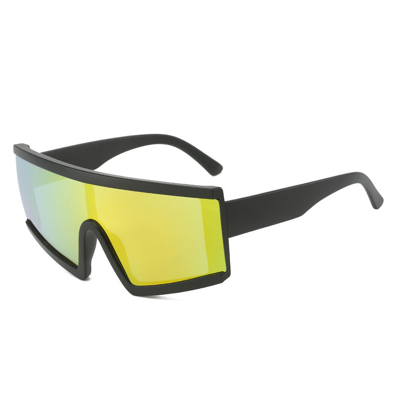 Kvinner Sporty solbriller med bred, ripebestandig linse og UV-beskyttelse Luvikno