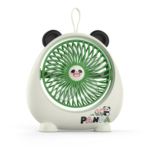 Dame Bærbar Håndvifte i Panda-design Luvikno