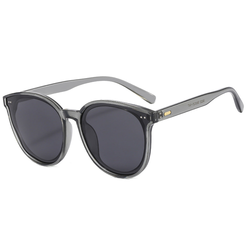 Dame Modisk solbrille med stort, elegant ramme Luvikno