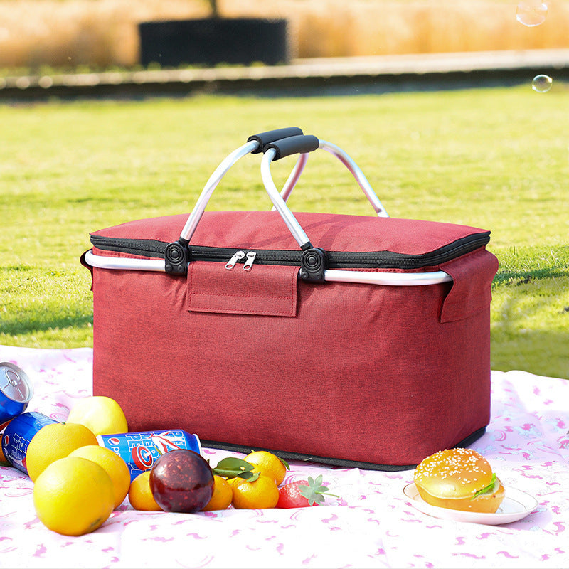 Dame kjølebag med isolert trekk og slitesterke bærehåndtak Luvikno
