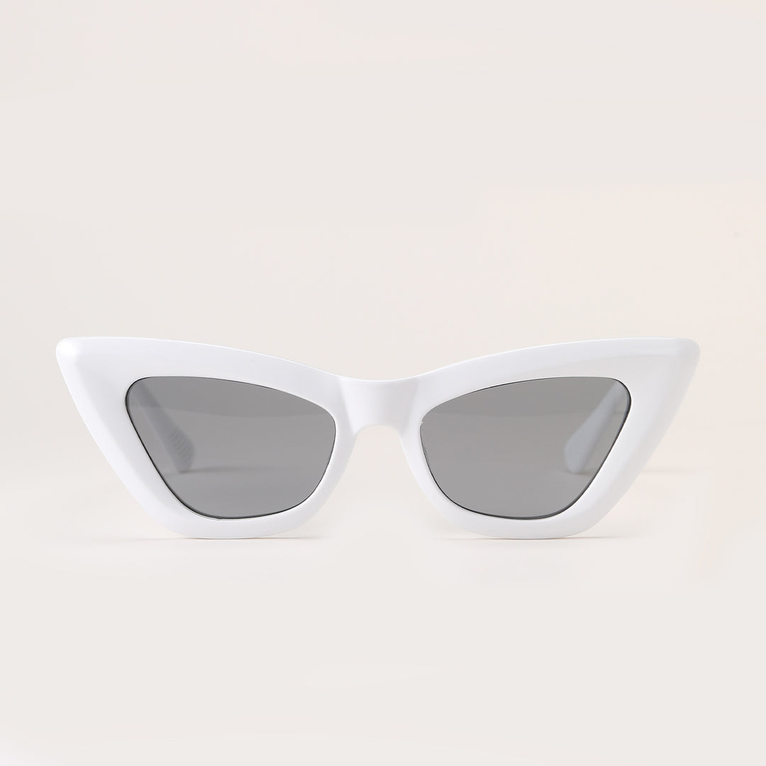Dame Cat-Eye solbriller med moderne og elegant design Luvikno