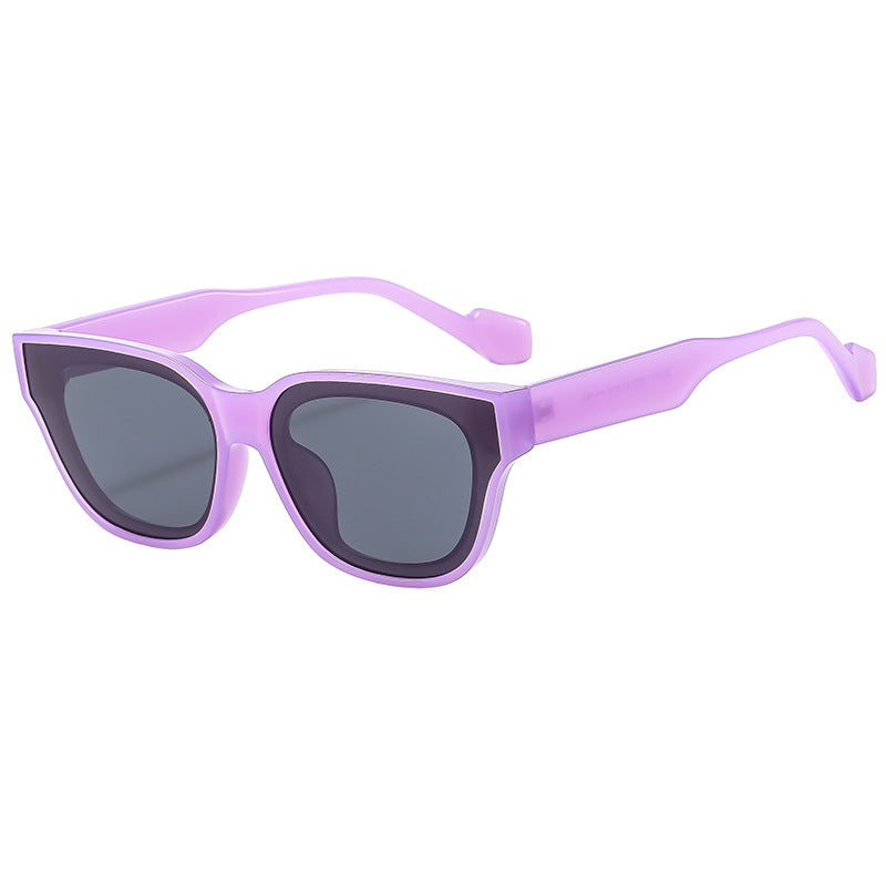 Dame trendy Cat-Eye solbriller i iøynefallende design Luvikno