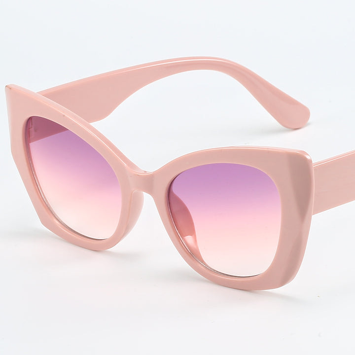 Dame Modische Cat-Eye Solbrille med elegant design Luvikno