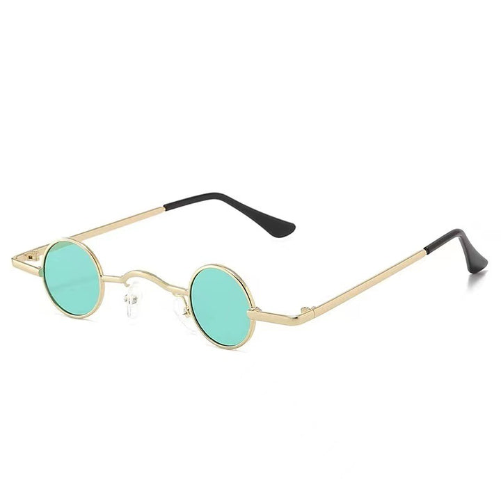 Dame Runde solbrille i vintage-stil Luvikno