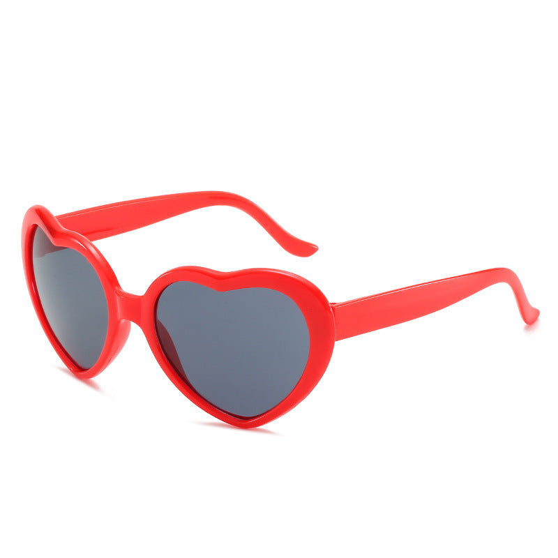 Damer hjerteformet solbrille Luvikno