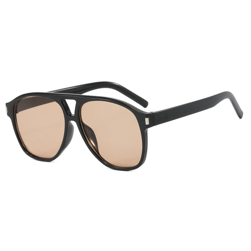 Damer solbrille i trendy skilpadde-design Luvikno