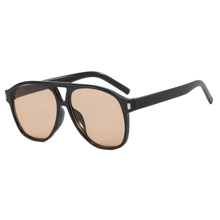 Damer solbrille i trendy skilpadde-design Luvikno