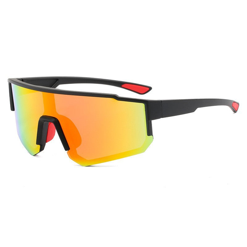 Dame Sporty beskyttelsesbriller med innovativ, bred ramme og polariserte linser Luvikno