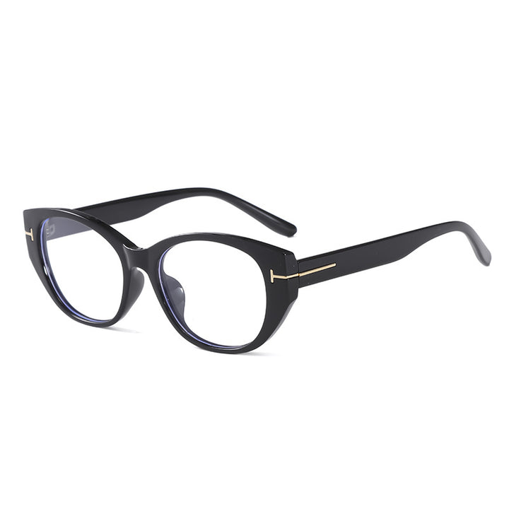 Damer Cat-Eye solbriller med elegant ramme og beskyttende UV-filter Luvikno