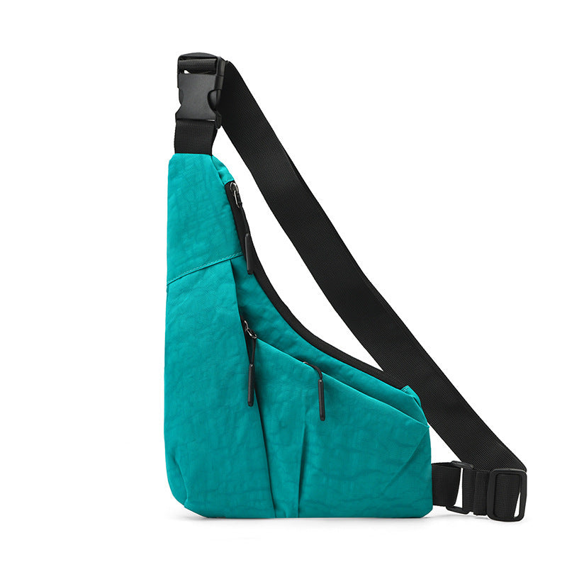 Unisex Sling Backpack med flere rom og vanntett materiale Luvikno