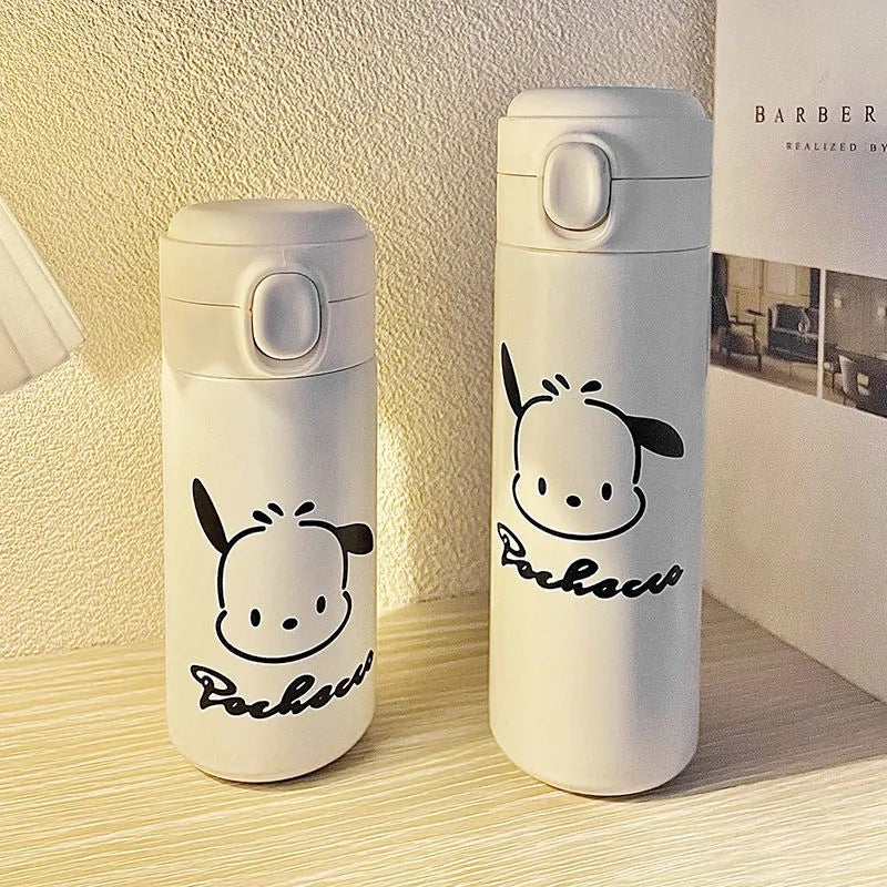 Damen Isolier-Trinkflasche mit sicherem Verschlusssystem und kreativem Design Luvikno