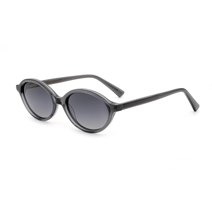 Dame solbrille i elegant, strukturert design med polarisert glass Luvikno