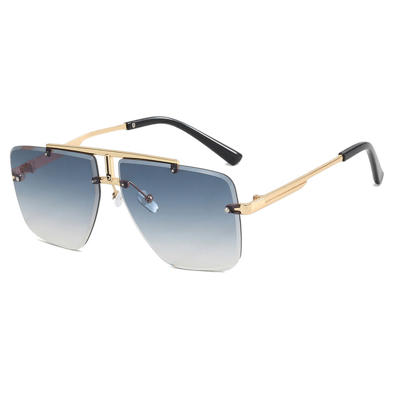 Dame kvadratisk solbrille i stilfull minimalistisk design Luvikno