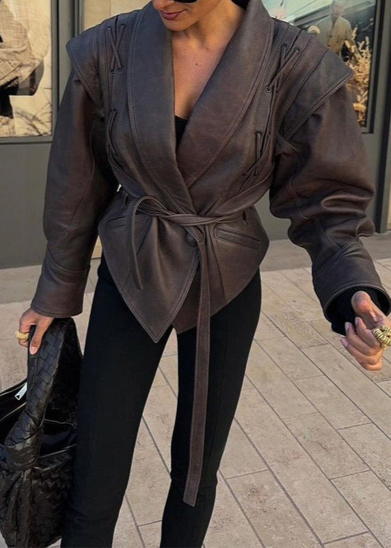 Luvik | Nauhadesign Faux-Nahkablazer