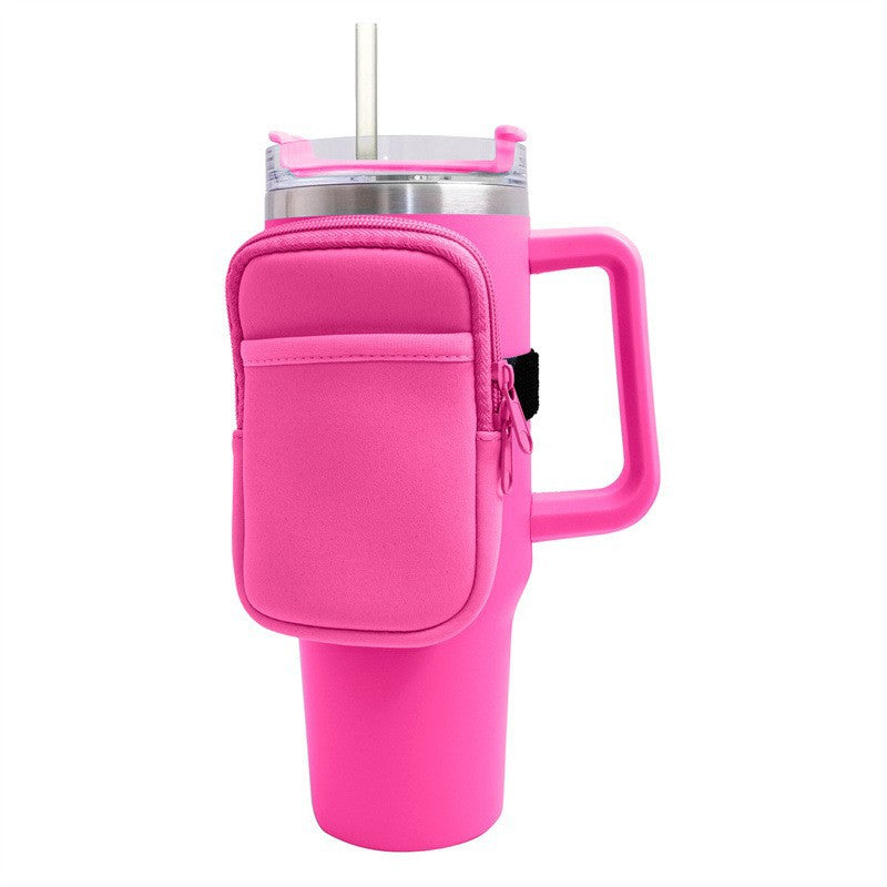 Unisex koppholder med praktisk lomme Luvikno
