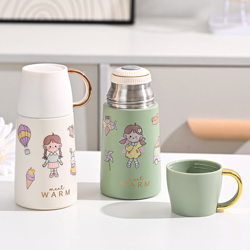 Dame Isolasjonskanne med fargerik motivdesign Luvikno