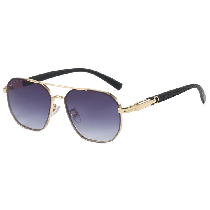 Dame moteriktig solbrille med stilige aksenter Luvikno