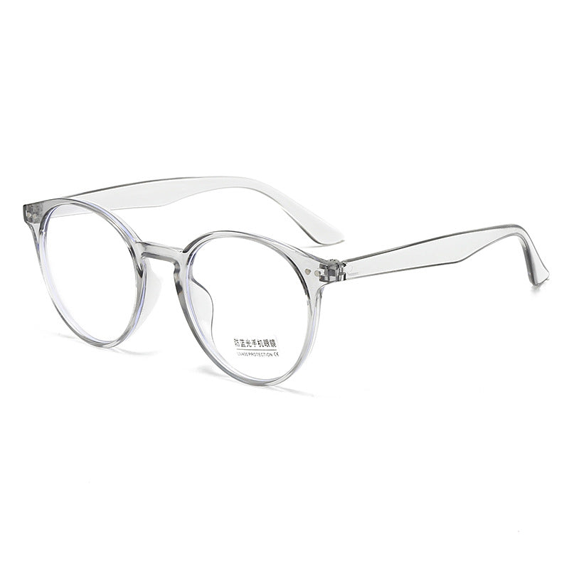 Dame Cat-Eye solbriller med transparent ramme Luvikno