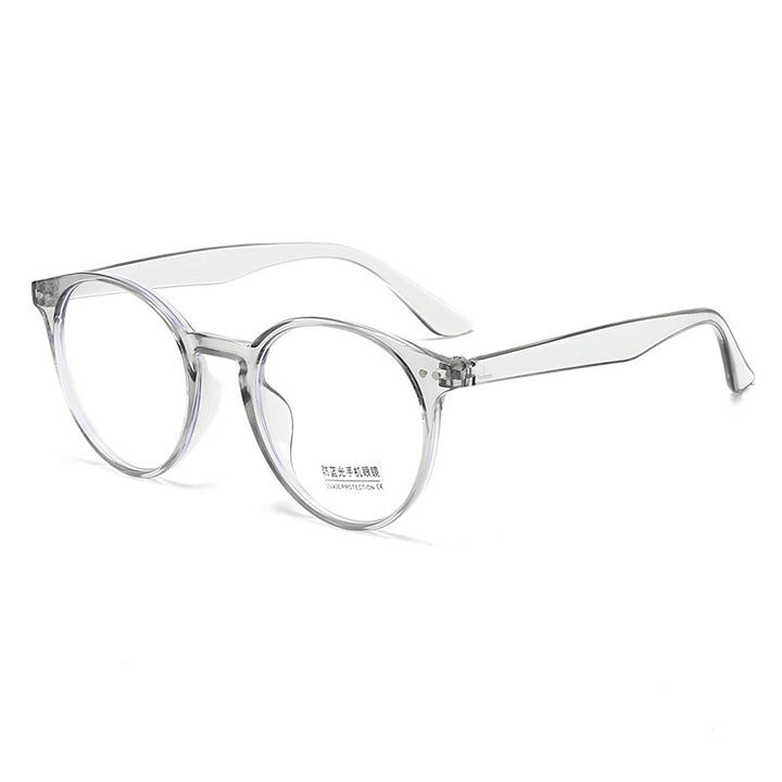 Dame Cat-Eye solbriller med transparent ramme Luvikno