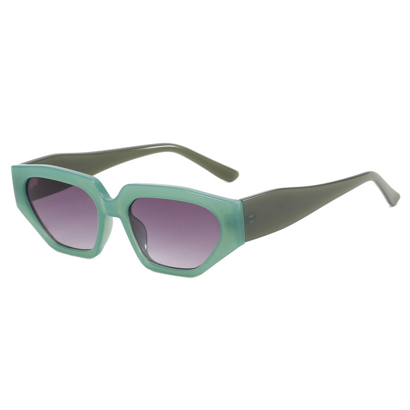 Dame stilige oversized solbriller Luvikno
