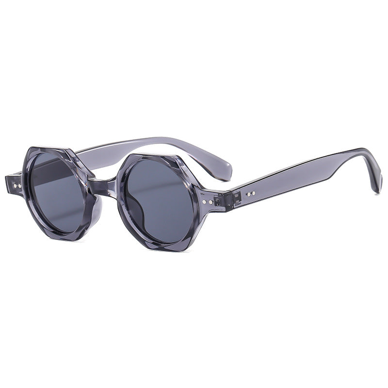 Dame Geometrisk solbrille i iøynefallende design Luvikno
