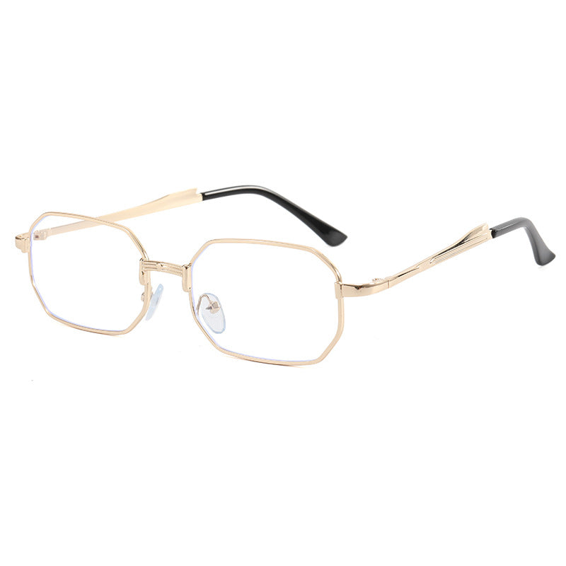 Dame fashionable bifokalbrille med edel metallramme Luvikno