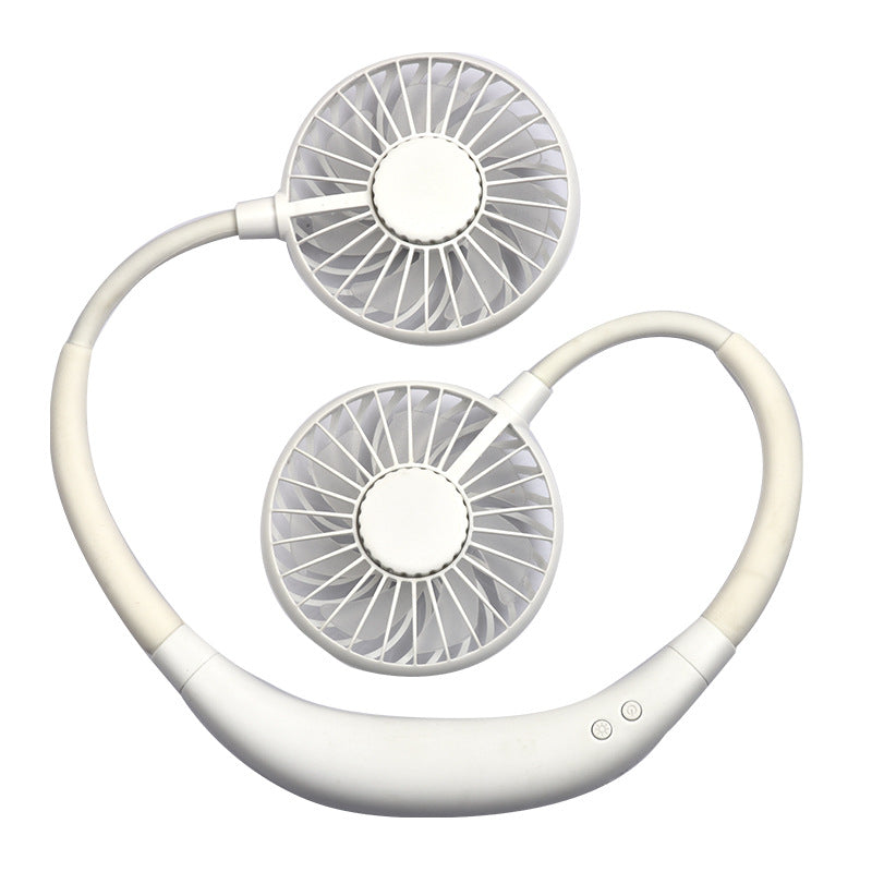 Unisex Nakke-montert Dual Fan Luvikno
