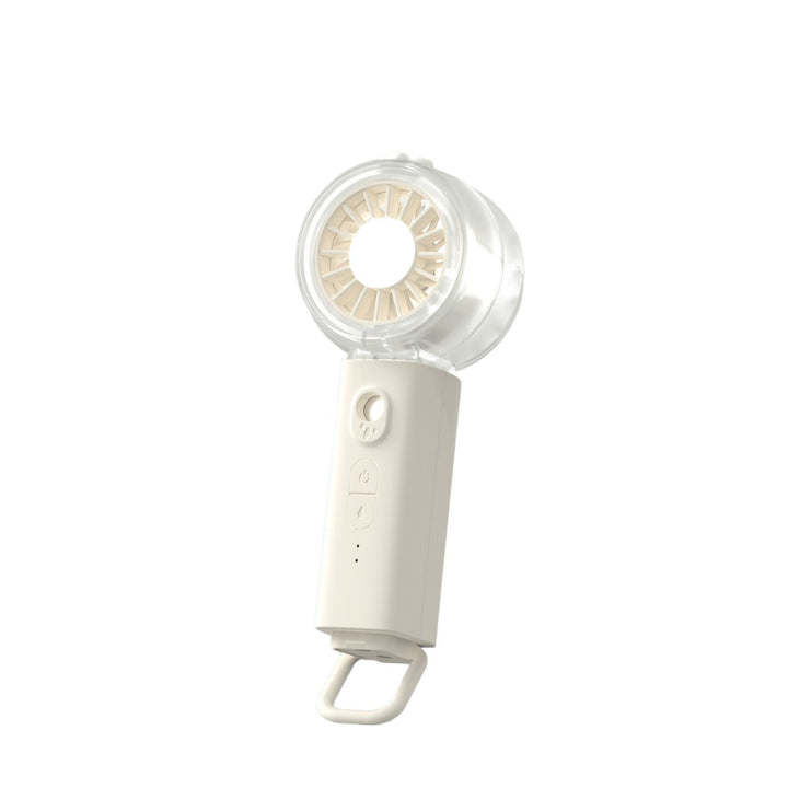 Unisex nan tragbarer Mini-Ventilator med spraytåke funksjon og USB-batteri Luvikno