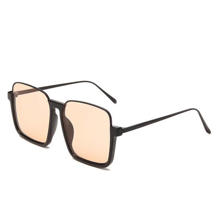 Dame Modische Quadrat Solbrille med høykvalitets UV-beskyttelse Luvikno