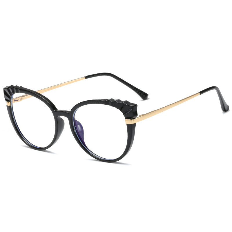 Dame moteriktig brille i elegant cat-eye-stil Luvikno