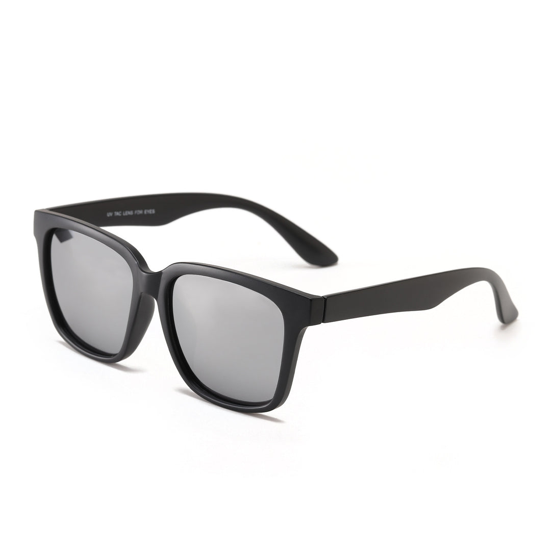 Dame kvadratisk solbrille med UV-beskyttelse og moderne design Luvikno