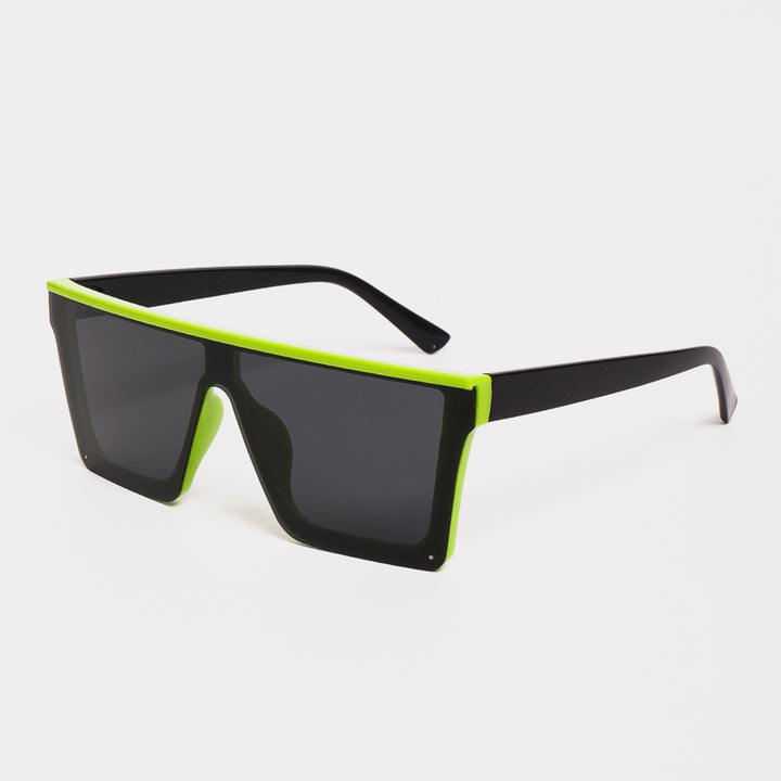 Dame oversized solbriller i futuristisk design Luvikno