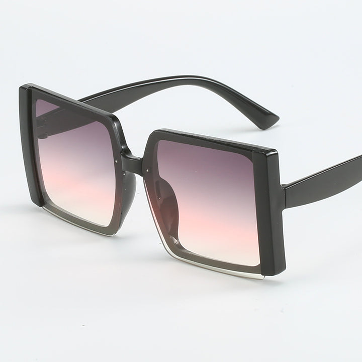 Dame Oversized-solbriller med gradient Luvikno