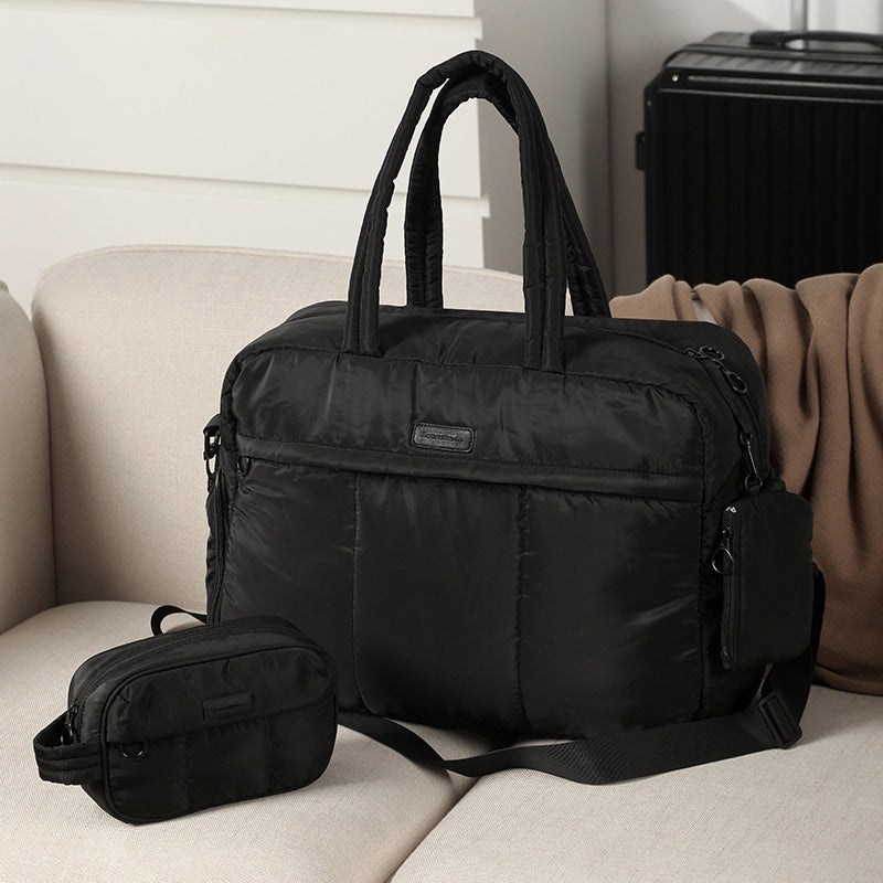 Dames elegant tote bag med avtakbar skulderveske Luvikno