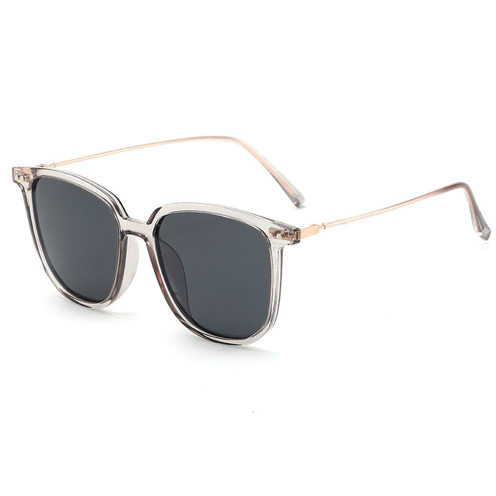 Dame moteriktig oversized solbrille med robust ramme og UV-beskyttelse Luvikno