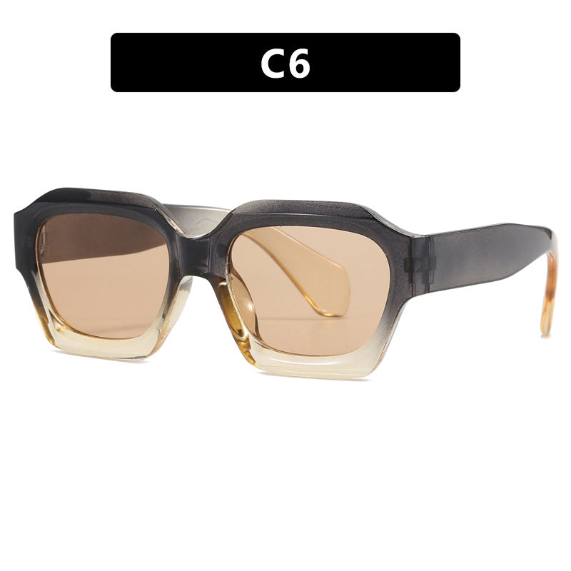 Dame moteriktig solbrille i innovativ design Luvikno