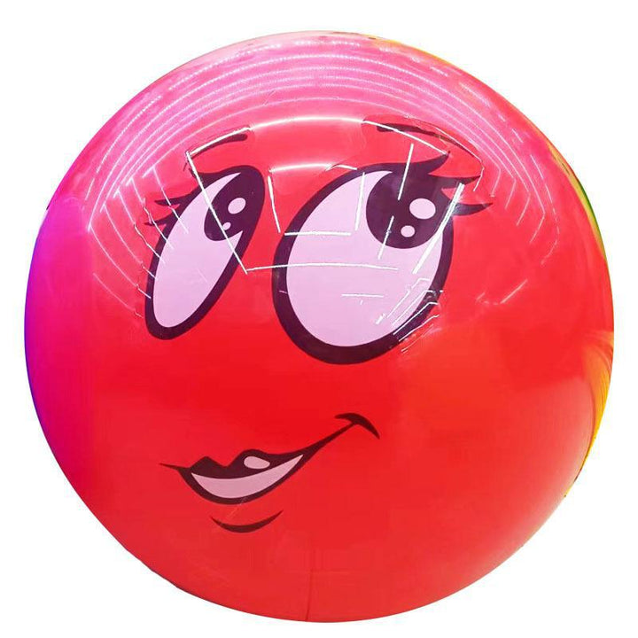 Damer oppblåsbar spillball med morsom design Luvikno