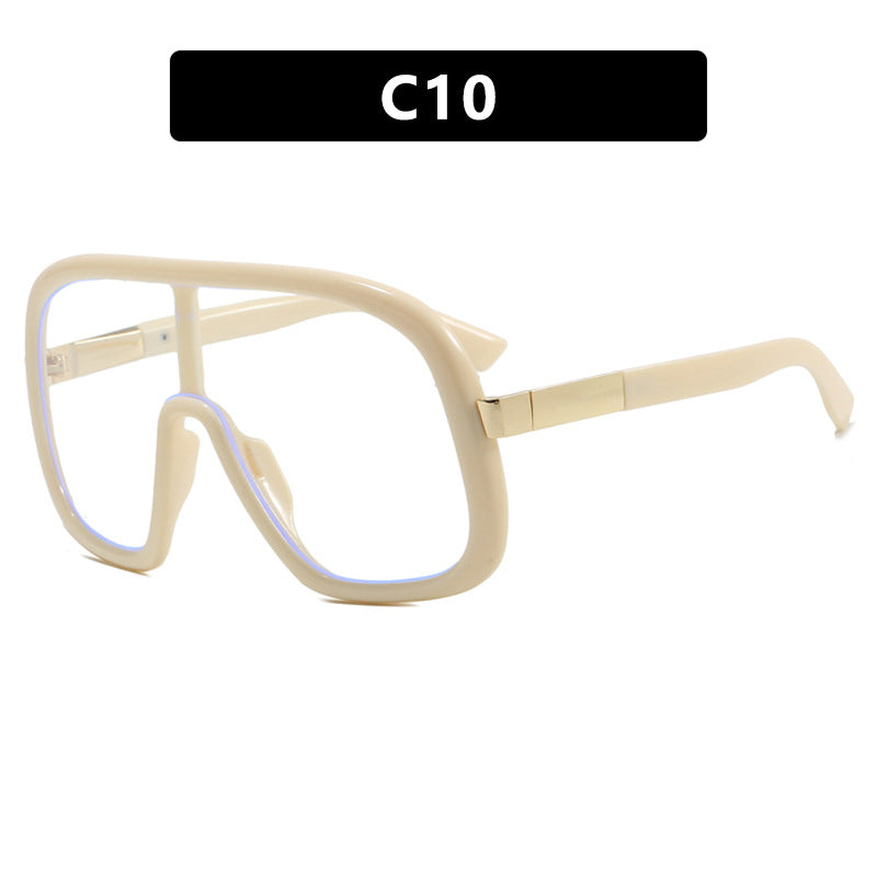 Dame oversized solbriller i elegant retro-design Luvikno