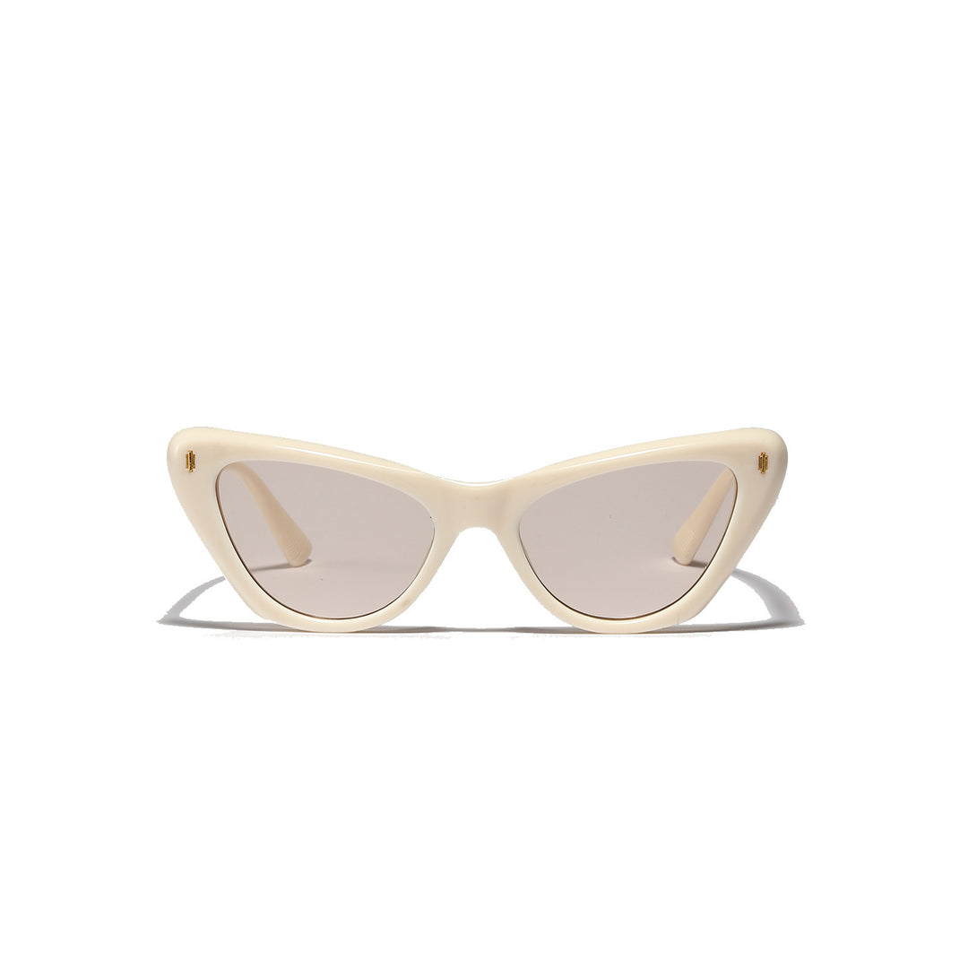 Dame trendy Cat-Eye solbriller Luvikno