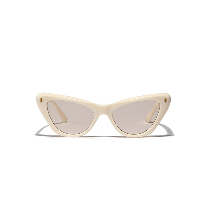 Dame trendy Cat-Eye solbriller Luvikno