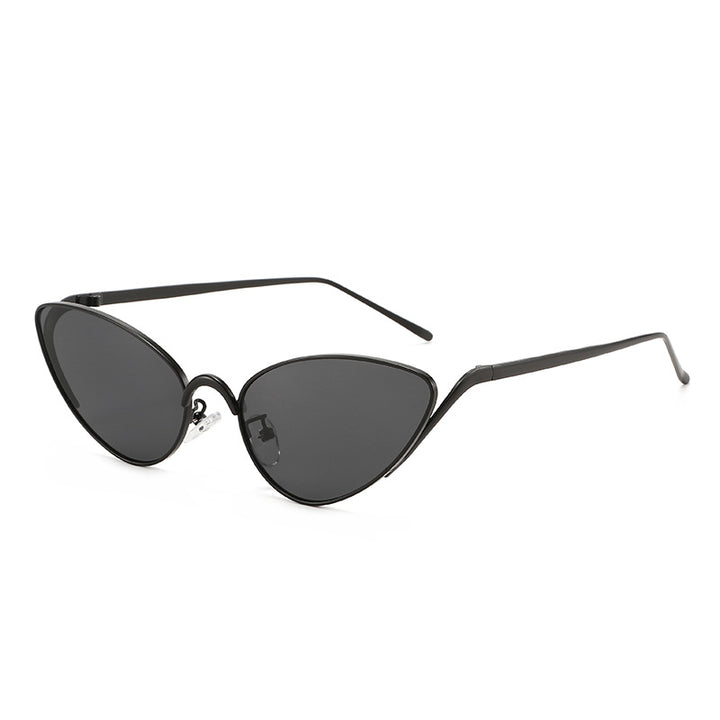 Dame Cat-Eye solbriller i elegant design Luvikno