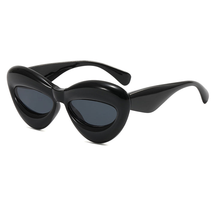 Dame kreative designer solbriller i cat-eye stil Luvikno