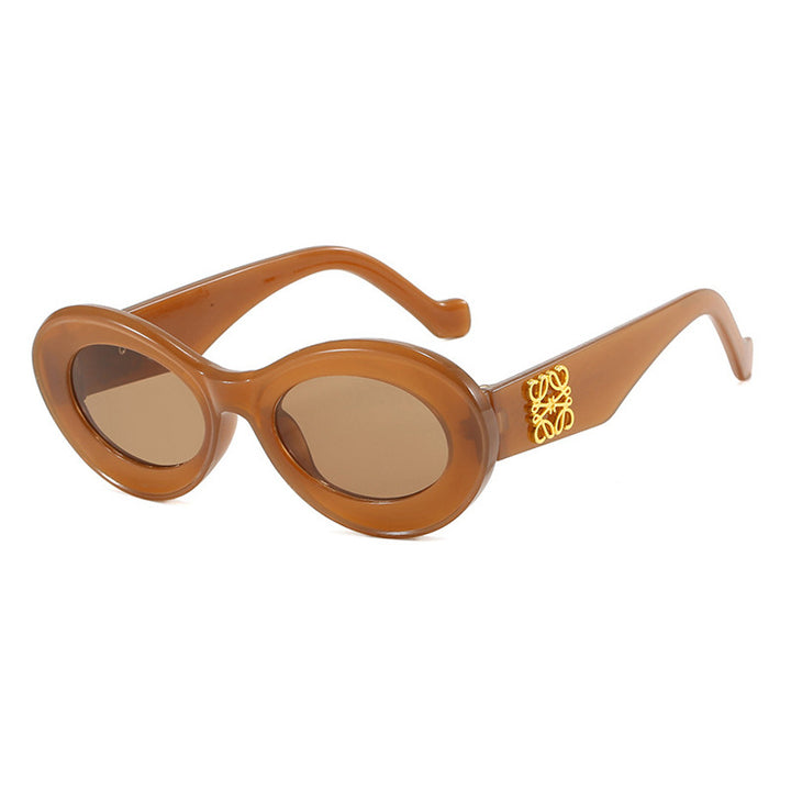 Dame elegant buet solbrille Luvikno