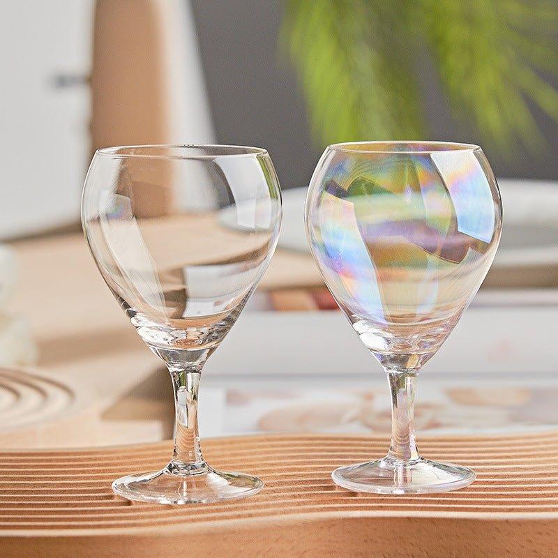 Moderne stil vinglass par | Luvikno