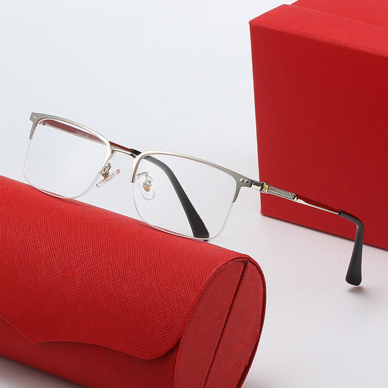 Dame elegant Korreksjonsbrille med høykvalitets metallramme Luvikno