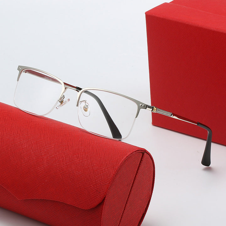 Dame elegant Korreksjonsbrille med høykvalitets metallramme Luvikno
