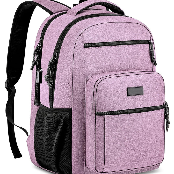 Unisex hverdags ryggsekk med flere rom og laptop veske Luvikno