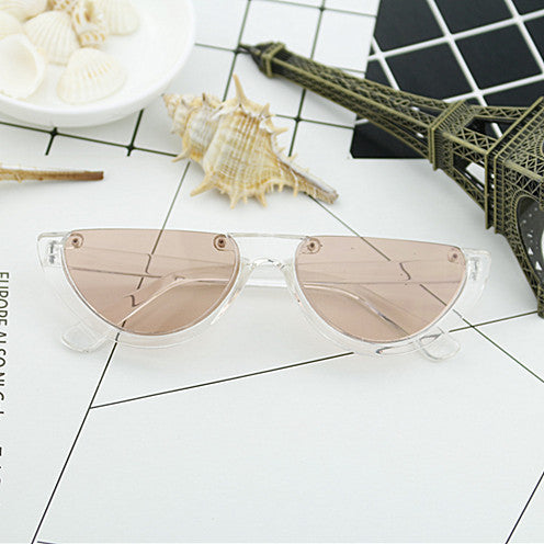 Dame Cat-Eye Briller med markant ramme og speilbelagte glass Luvikno