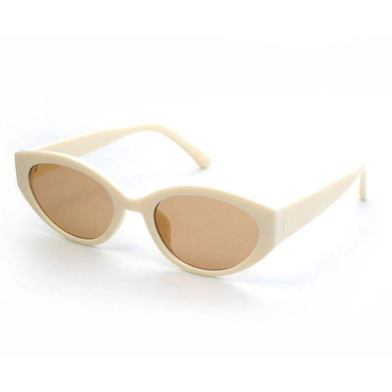 Damer moteriktig Cat-Eye solbrille med trendy ramme og UV-beskyttelse Luvikno